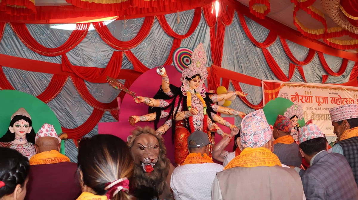 सुदूरपश्चिमको प्रसिद्ध बैद्यनाथ धाममा नौरथा पूजा महोत्सव संचालन