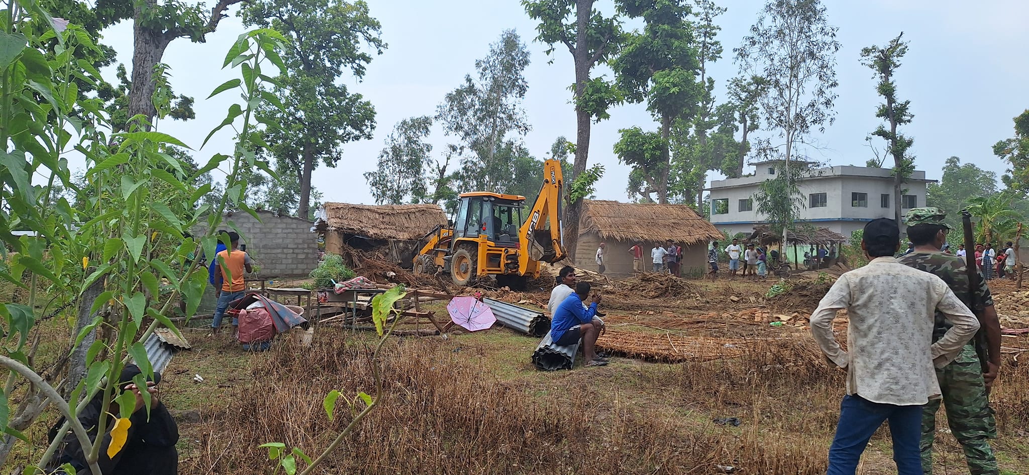 कैलालीमा उजाड पारियो बाढीपीडित बस्ती,नगरप्रमुखले जनाए आपत्ति