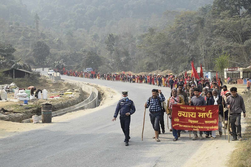 सरकार र  मिटरब्याजपीडित बीच भएको वार्ता निष्कर्ष विहीन