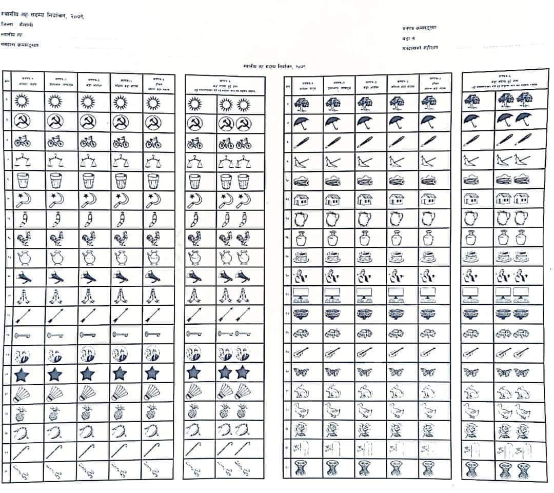 स्वतन्त्र उम्मेदवार हमालले पाए चुनाव चिन्ह 'आँप'