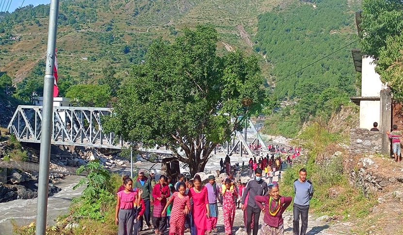 सेतीमा हाम फालेर सुर्माकी किशोरी बेपत्ता