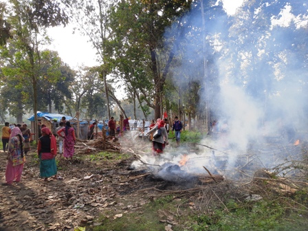 घर टहरा जलाईए पछि बिपन्नहरु विस्थापित