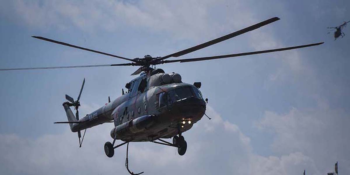 डोटीका घाइतेको उद्धारका लागि नेपाली सेनाको हेलिकप्टर जाँदै