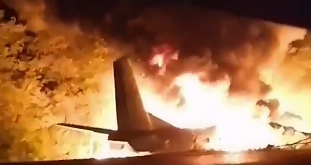 प्रशिक्षण उडानका बेला रुसी सैनिक विमान साइबेरियामा दुर्घटना
