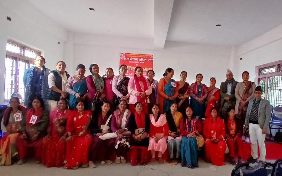 अखिल नेपाल महिला संघ अछामको अध्यक्षमा भावना केसी चयन