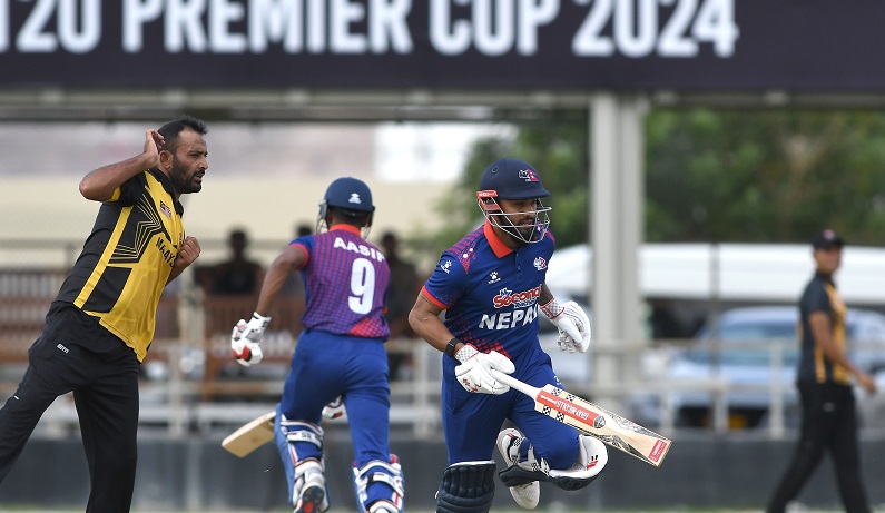 एसीसी प्रिमियर कप क्रिकेटमा नेपालकाे विजयी शुरुवात, मलेसियालाई ५ विकेटले हरायाे