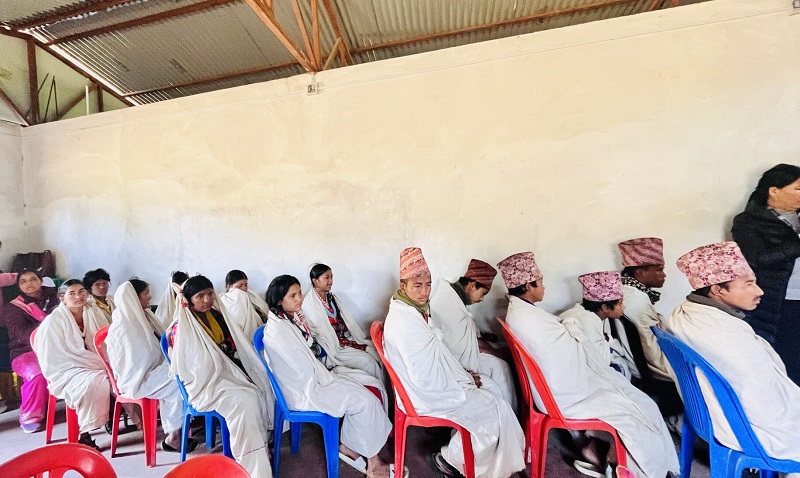 राउटे समुदायका युवायुवती प्राथमिक उपचारसम्बन्धी तालिममा सहभागी