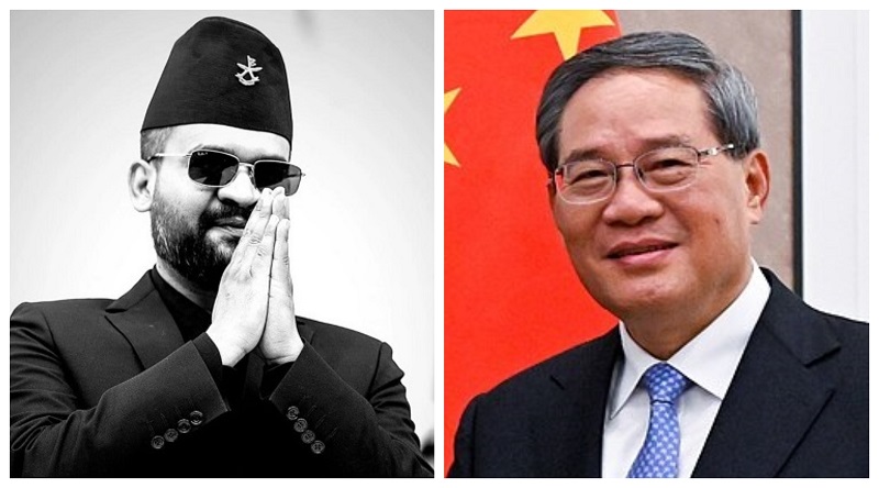 प्रधानमन्त्री बालेन्द्रलाई चिनियाँ प्रधानमन्त्रीको बधाई