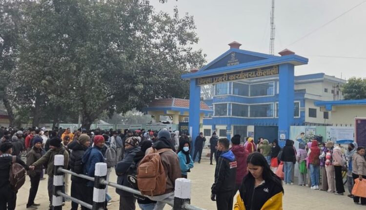 कैलालीमा निर्वाचन प्रहरीमा ६ हजारले दिए आवेदन, ४ हजार छनोट हुने