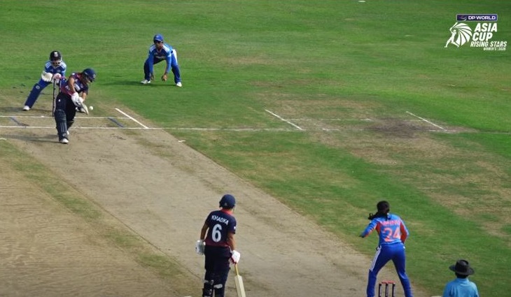 महिला एशिया कप राइजिङ स्टार्स : नेपाल भारतको ‘ए’ टोलीसँग पनि पराजित