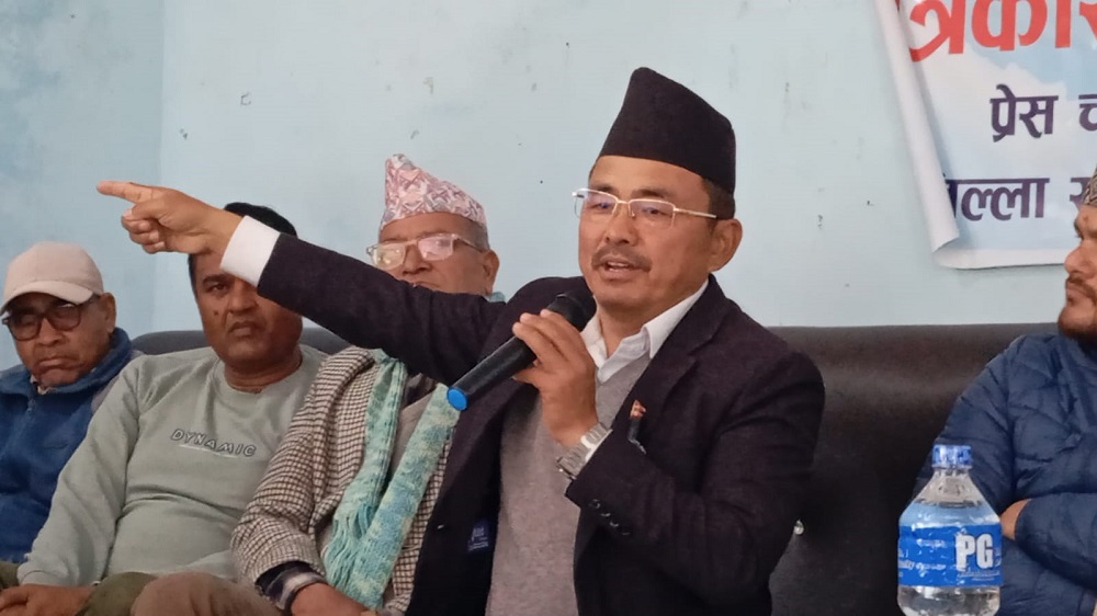 कञ्चनपुर क्षेत्र–१ मा रोकिएका योजना अगाडि बढाउछु : नेता तामाङ